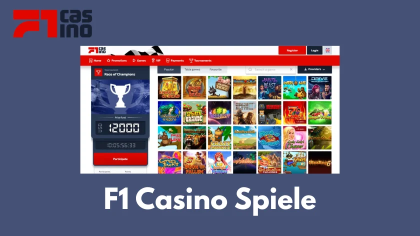 F1 Casino Spiele