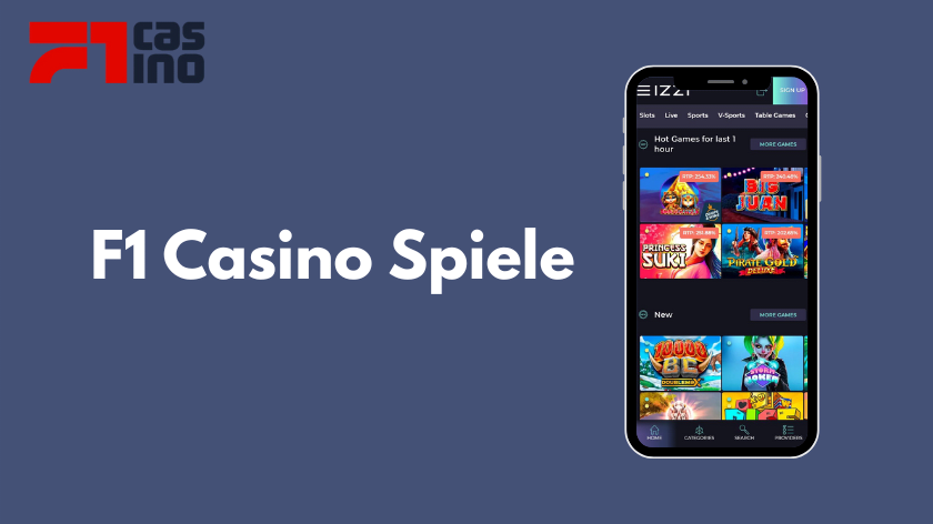 F1 Casino Spiele